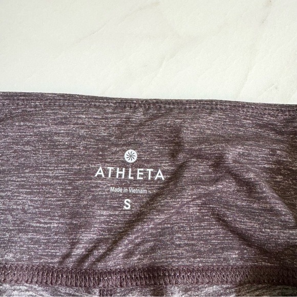 Athleta Odyssey Chaturanga Tight Heathered Brown Sz S - Picture 4 of 11